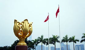 香港著名景点-金紫荆广场